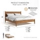 preview thumbnail 12 of 13, Furniture of America Fopp Mid-Century Modern Wood Teen Platform Bed