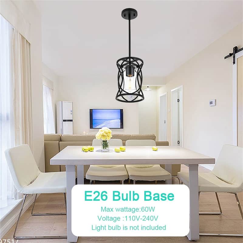 Single-Light Modern Industrial Pendant Light