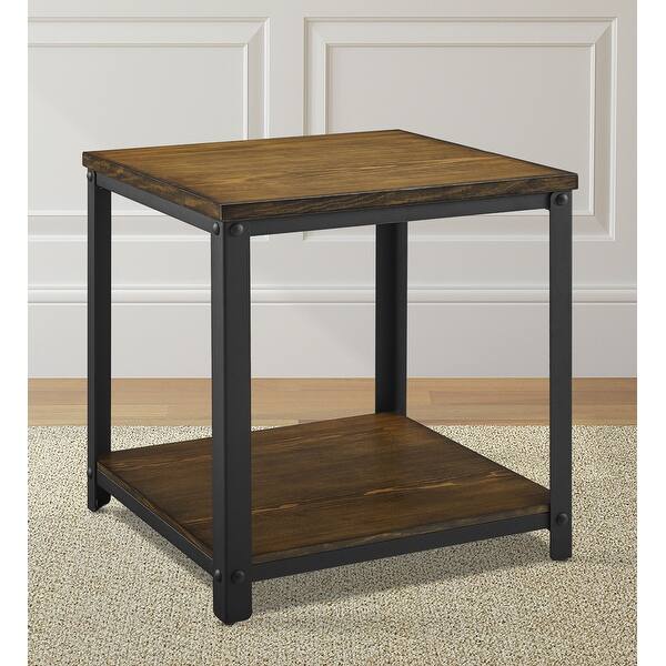 Ansel Rustic Mocha End Table by Greyson Living Bed Bath & Beyond 30437776
