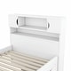 preview thumbnail 27 of 52, Captain Platform Bed Frame with Storage Bookcases, Shelves & Four Drawers