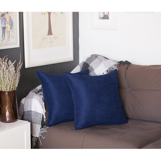 inch Square Solid Color Throw Pillow inch Square Solid Color Throw Pillow