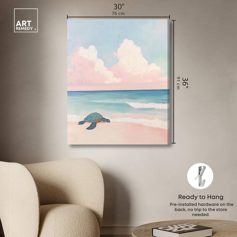 Guardians of the Coast III Canvas by Art Remedy, Gallery Wrapped