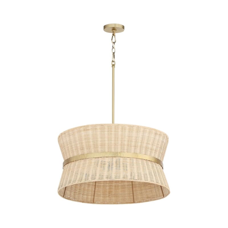 Quorum International 6123-4 Fairview 4 Light 25" Wide Pendant with