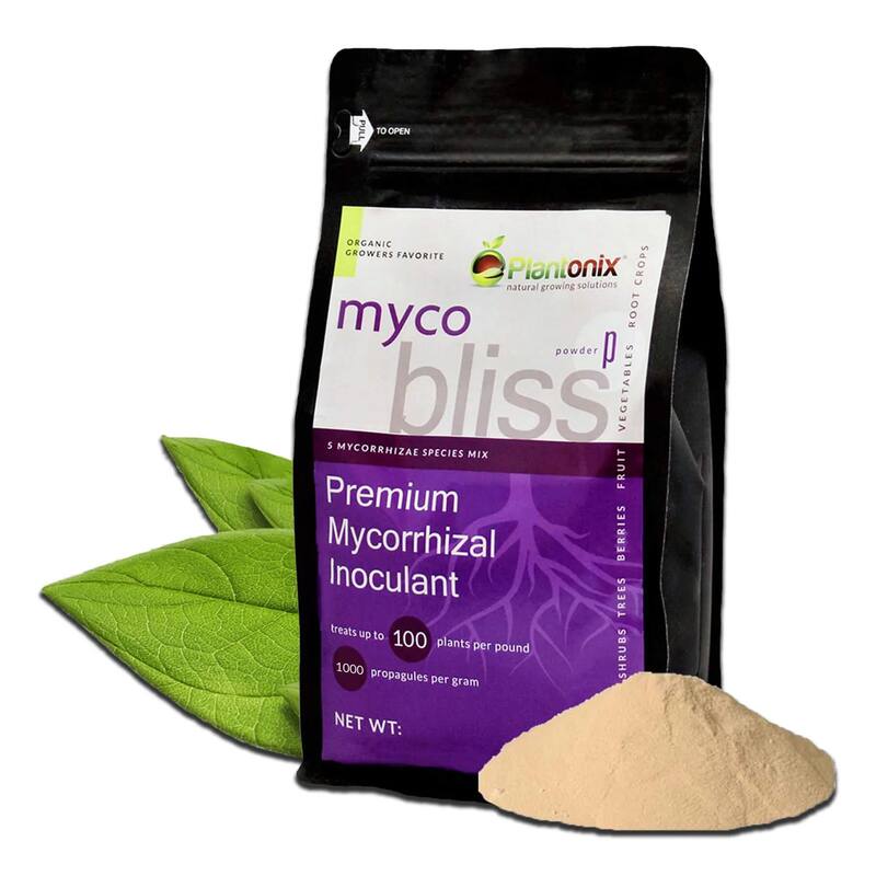 Plantonix Myco Bliss Premium Mycorrhizal Fungi Organic Inoculant for Plants - 5