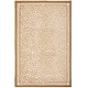 preview thumbnail 59 of 58, SAFAVIEH Handmade Chelsea Cayla Leopard French Country Wool Rug 3'9" x 5'9" - Ivory - Rectangle