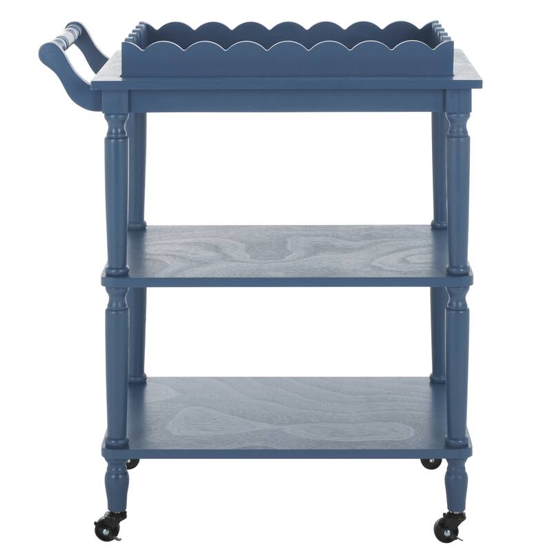 SAFAVIEH Haven 3-Tier Kitchen Dining Cart - 27"W x 16"D x 32"H