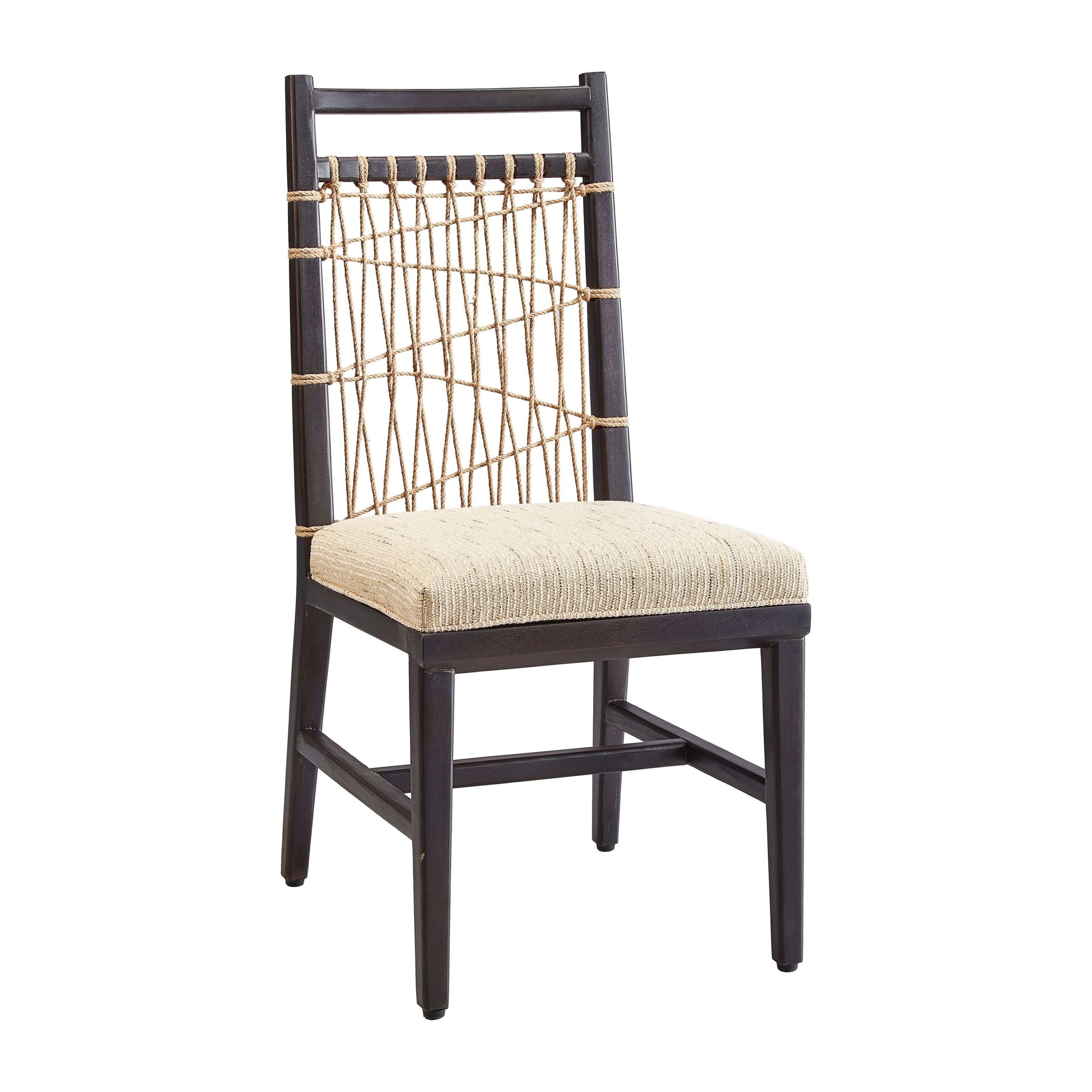 Furniture Classics Fender String Mahogany Upholstered Dining Chair