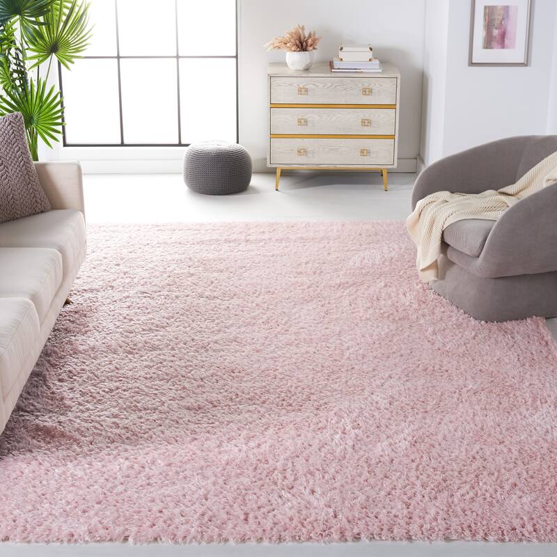 SAFAVIEH Madrid Shag Soledad Solid 2-inch Thick Rug