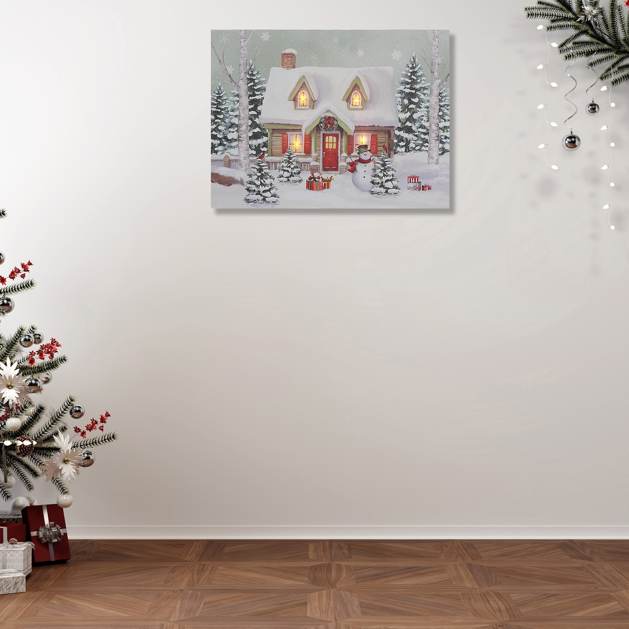Led canvas wall art on sale