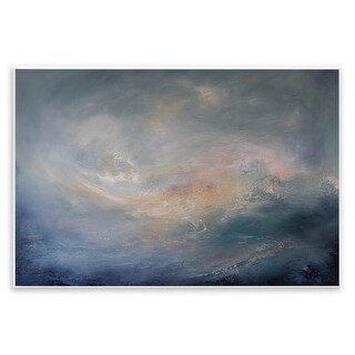 Stupell Cascading Clouds Abstract Wall Plaque Art Design By Lydia ...