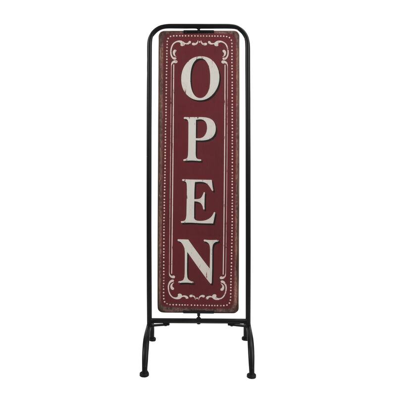 Free-Standing Versatile Metal Framed 2-Sided Sign