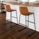 preview thumbnail 36 of 50, Middlebrook Prusiner 30-inch Faux Leather Bar Stool (Set of 2)