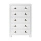 preview thumbnail 5 of 5, Milk Street True 5 Drawer Dresser White