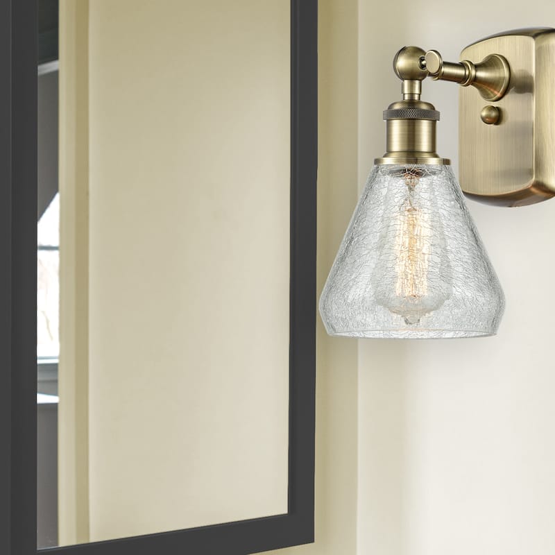 Innovations Lighting 516-1W-12-6 Conesus Sconce Conesus 12" Tall Wall