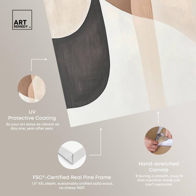 Soul of Form I Canvas by Art Remedy, Gallery Wrapped