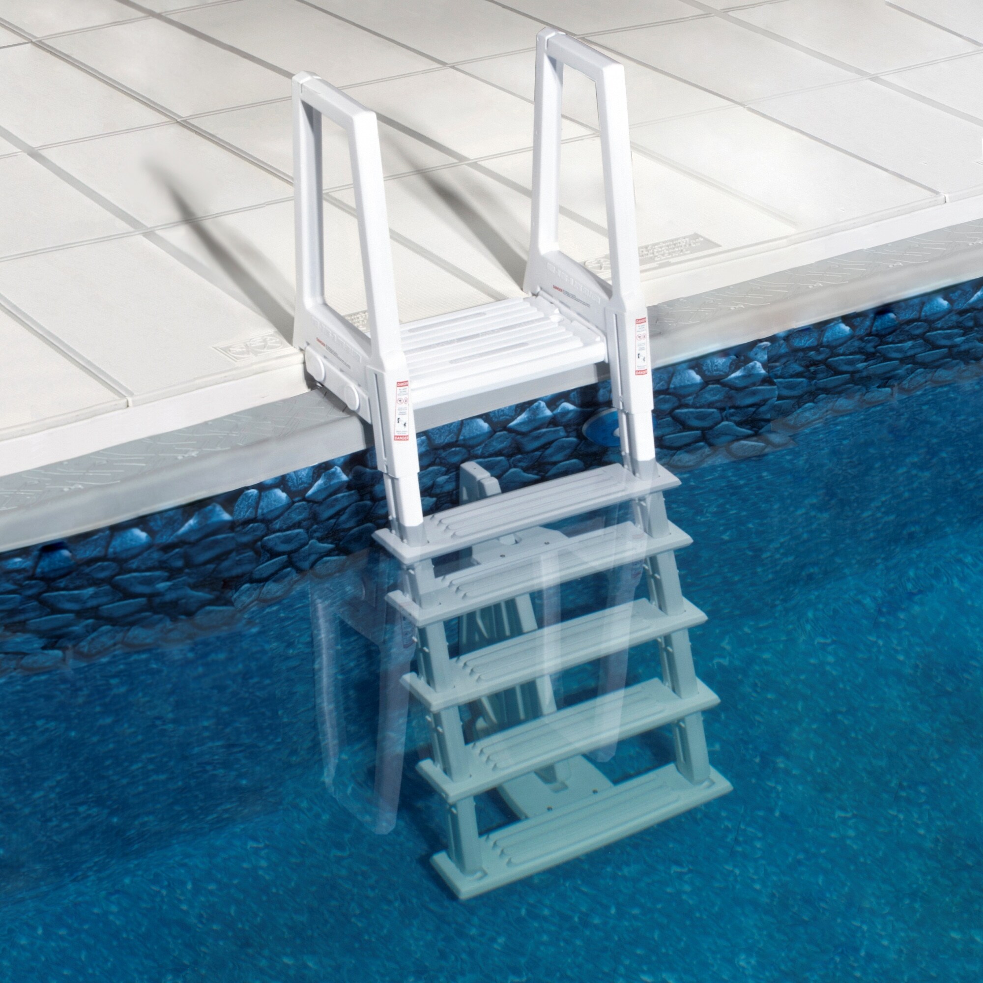 White Pool Ladders Steps Bed Bath Beyond