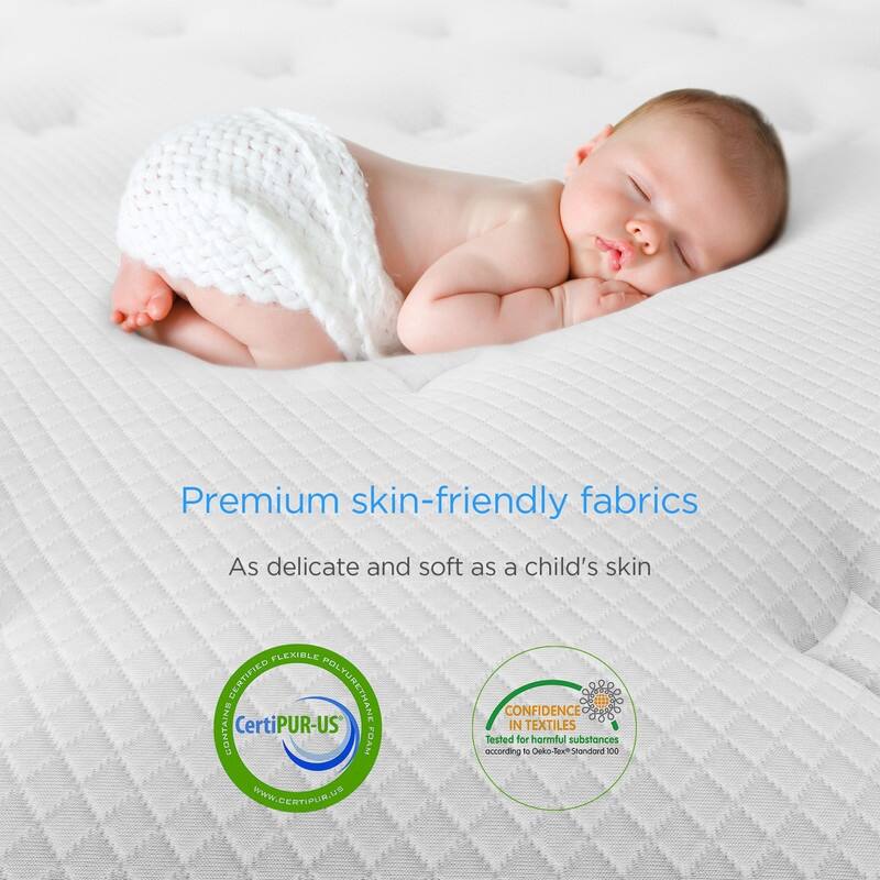 12 in Hybrid Mattress in a Box with Gel Memory Foam, Back Pain Relief & Cooling, Medium Firm Support