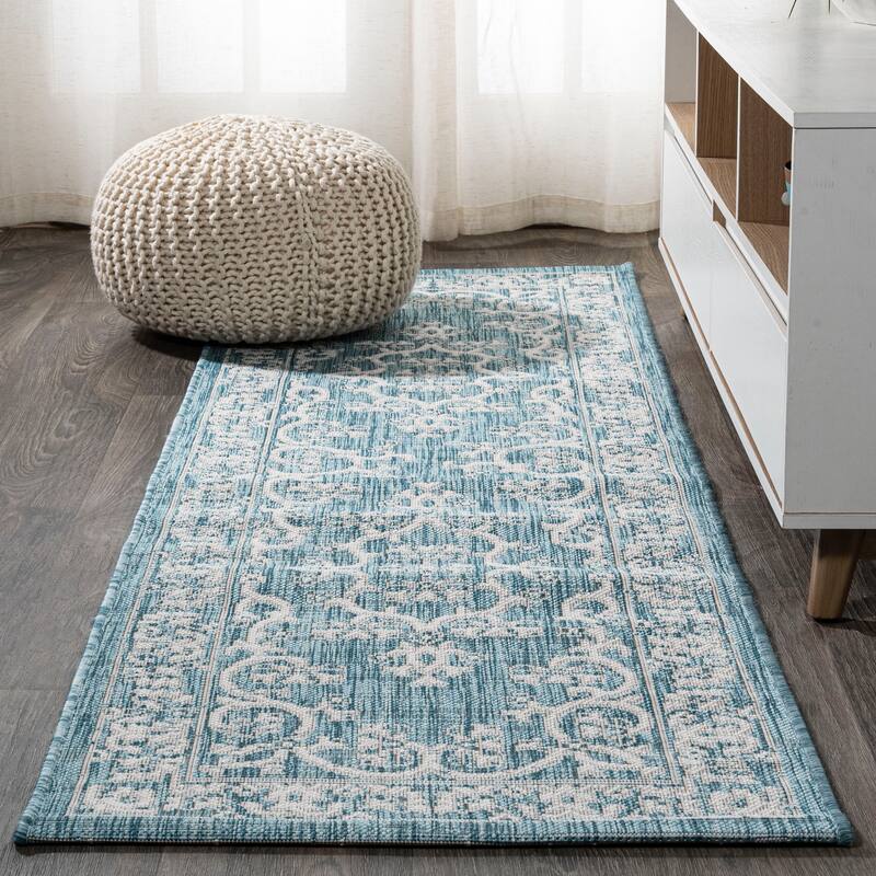 JONATHAN Y Tuscany Filigree Indoor/Outdoor Area Rug