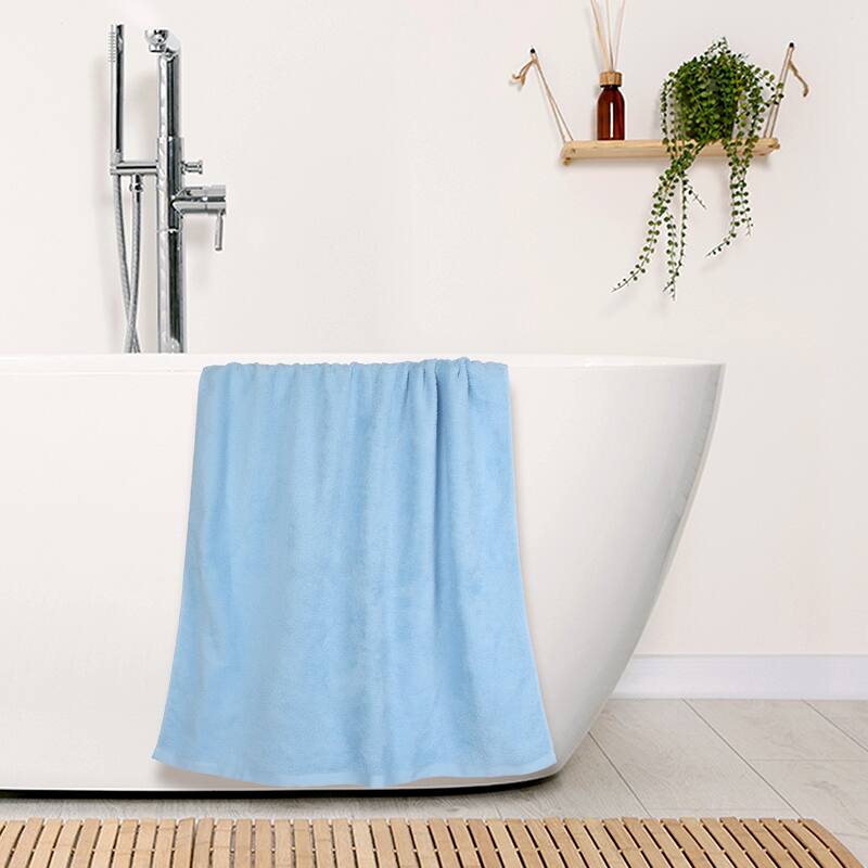 2 Pack Bath Towels, Quick Drying and Highly Absorbent Bath Towels Cotton Thick Towels for Bathroom 28" x 56"