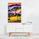 Tuscany Italy Painting Mountains Nature Rural Art Print/Poster - Bed ...