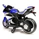 preview thumbnail 21 of 24, Kids'12V Ride-On Motorcycle with Training Wheels & Entertainment, Holiday Gift