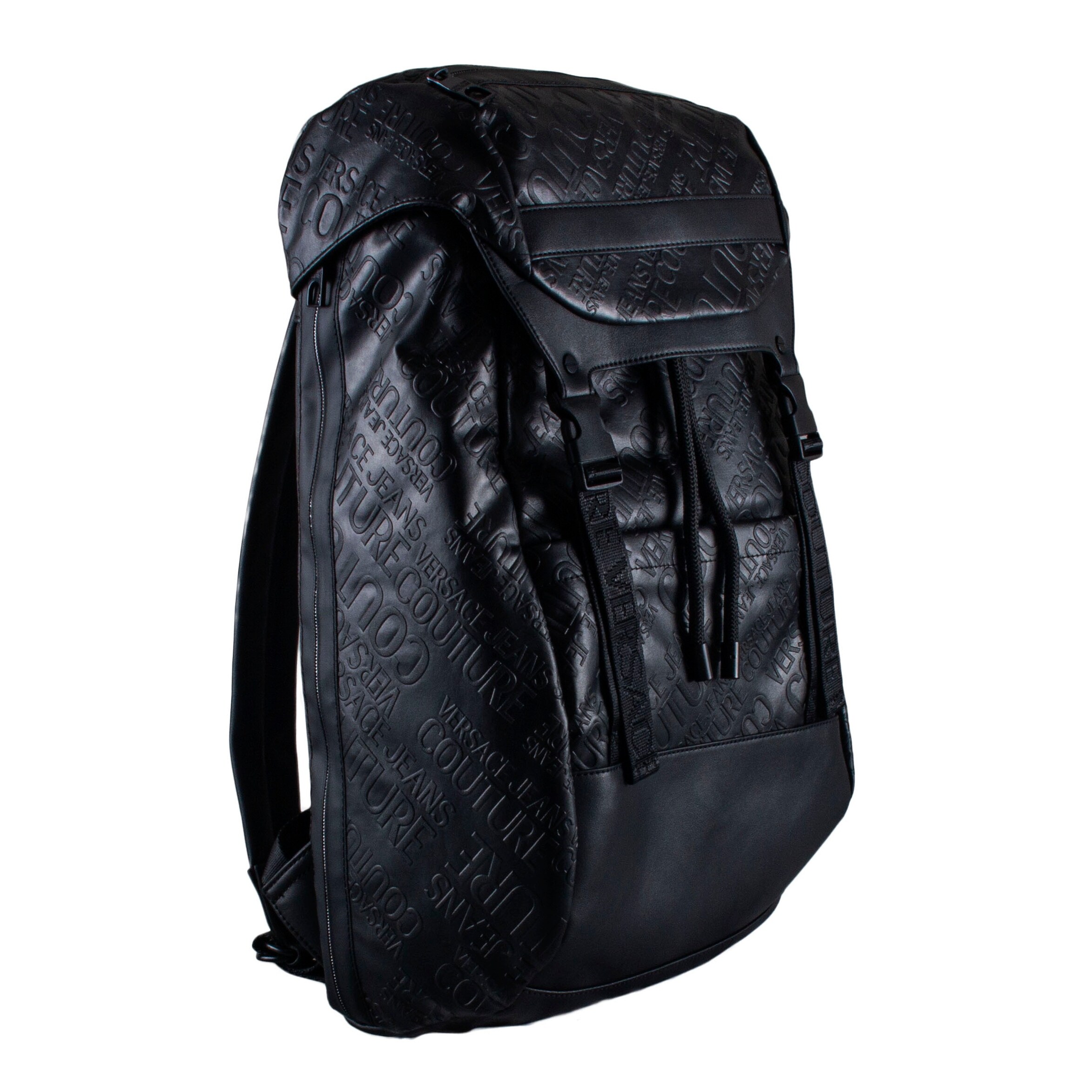 black medium backpack