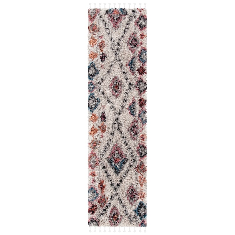 SAFAVIEH Morocco Zela Boho Tassel Rug
