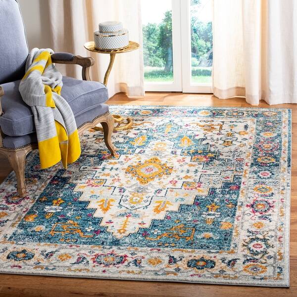 Safavieh Passion Pas401b Turquoise Ivory Rug Studio