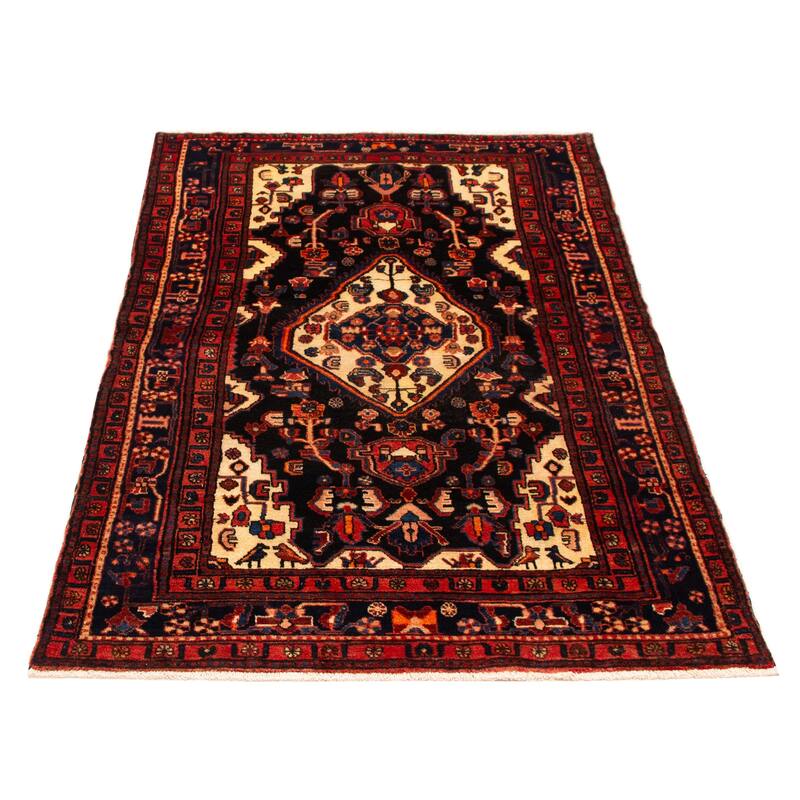 Anatolian Vintage Navy Rug 4'11" x 7'10" - 4'11 x 7'10