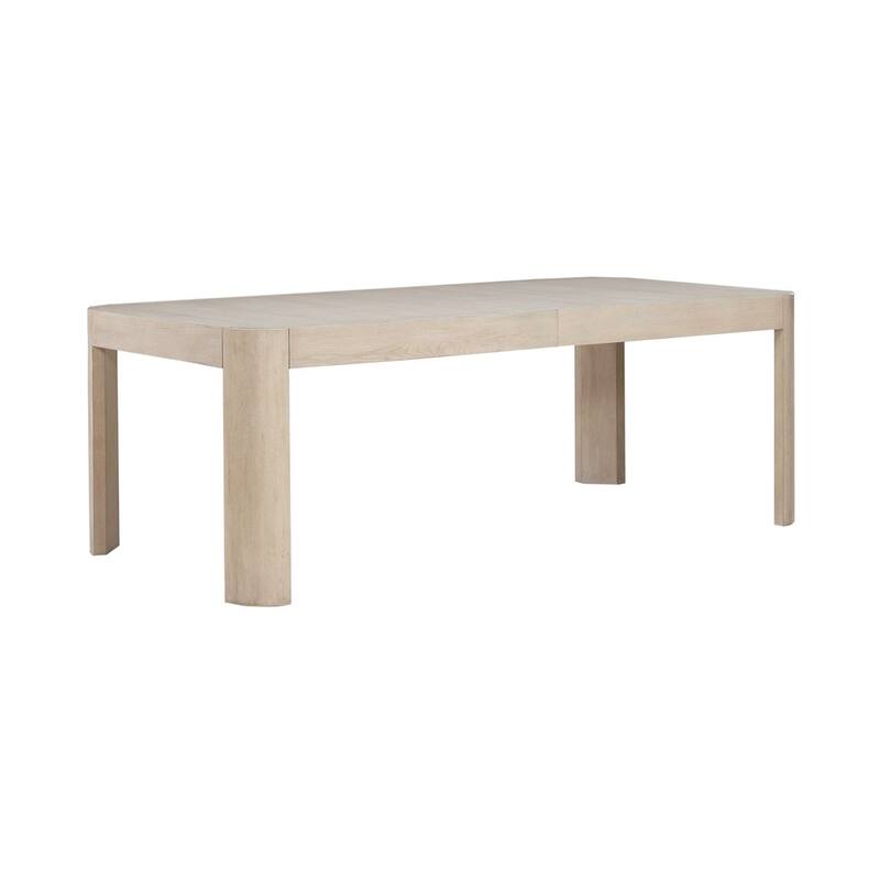 Liberty Furniture South Bend Rectangular Leg Table with Removable Leaf - Width 42"x Depth 110" x Height 30"