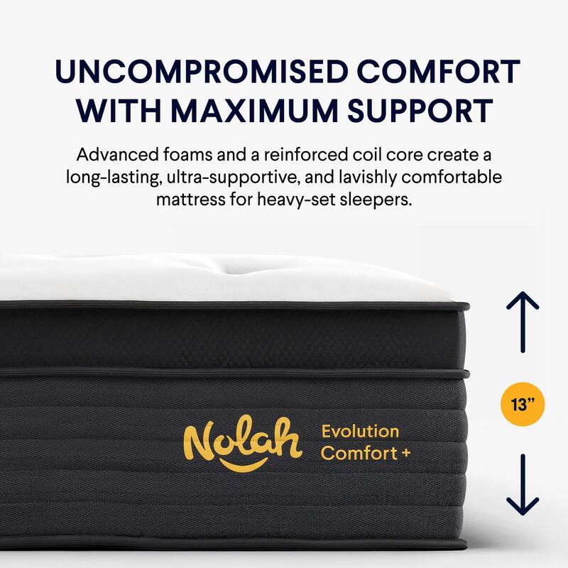 Nolah Evolution Comfort Plus Hybrid Mattress with Cooling Pillow Top