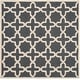 preview thumbnail 168 of 183, SAFAVIEH Handmade Cambridge Trudie Geometric Wool Rug 6' Square - Dark Grey/Ivory - Square