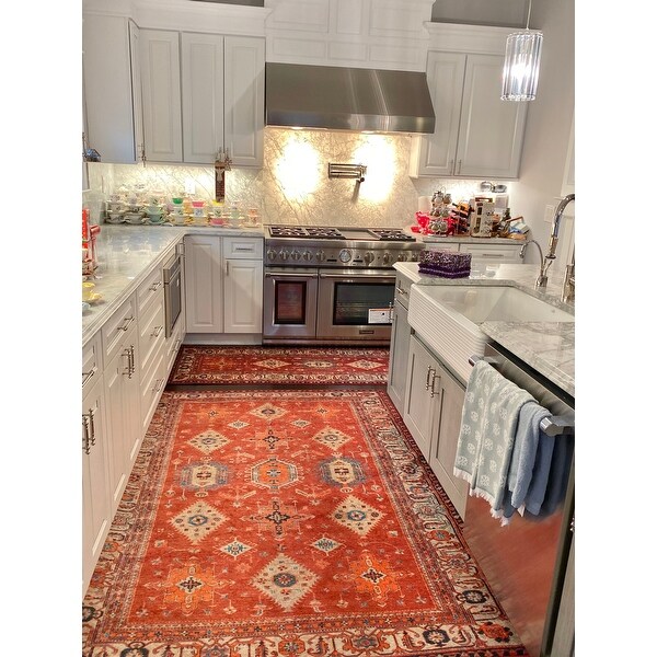 Top Product Reviews For Ruggable Washable Stain Resistant Runner Rug Noor Ruby 2 6 X 7 15367532 Overstock