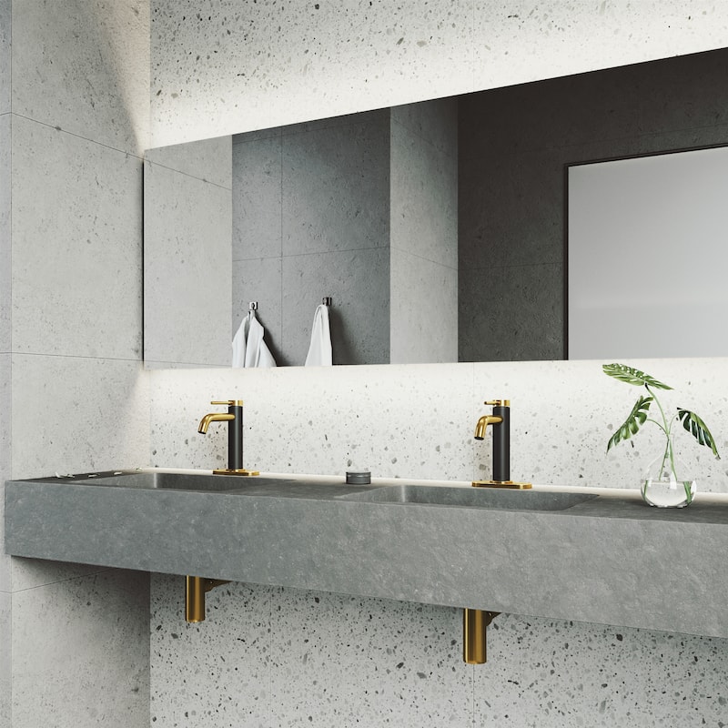 VIGO Madison 8" H Single Handle Single Hole Bathroom Faucet