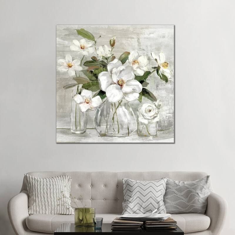 iCanvas "Romantic Magnolias" by Sally Swatland Canvas Print
