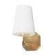 preview thumbnail 2 of 4, Hunter Nolita 1 Light Wall Sconce - Contemporary, Transitional