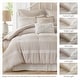 preview thumbnail 17 of 29, Madison Park Perryn 7 Piece Jacquard Comforter Set