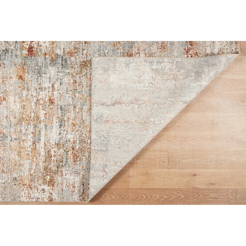 Terra by Obeetee Impressions Landscape Multi Rug