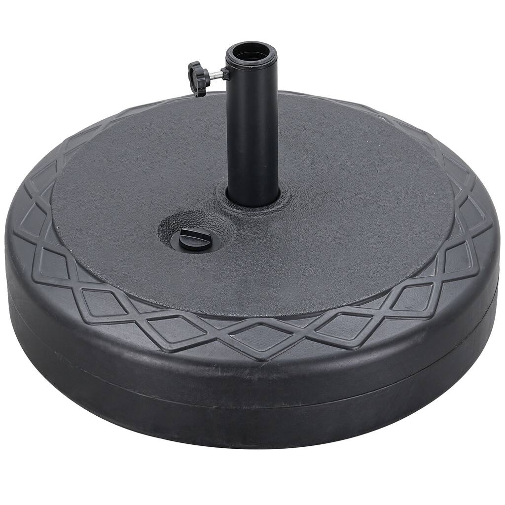 Autlaycil Patio Umbrella Base Water Filled Stand Umbrella Holder