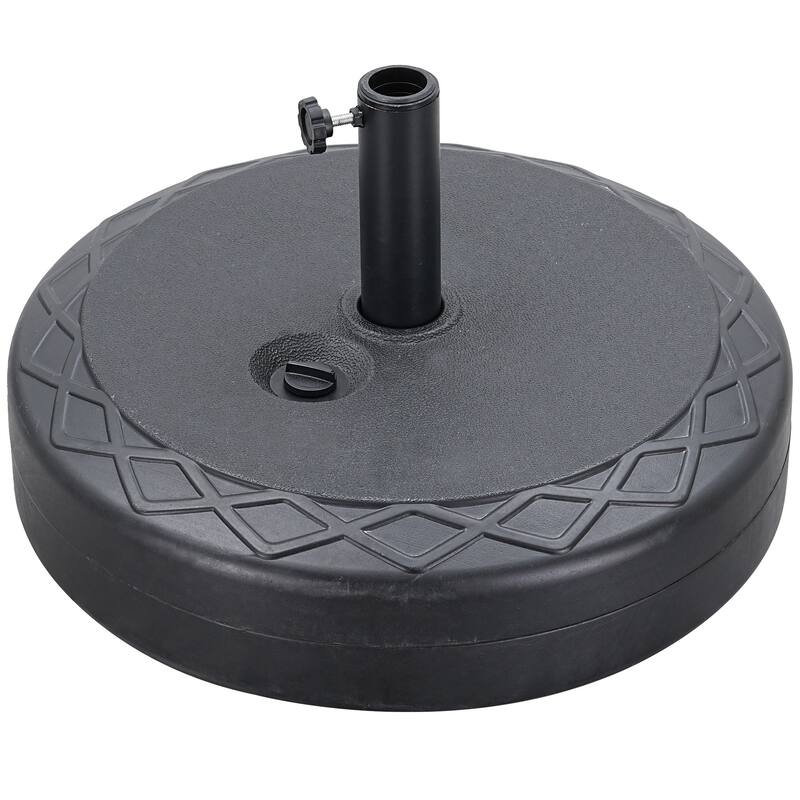 Autlaycil Umbrella Base, Patio Umbrella Stand Base - Black