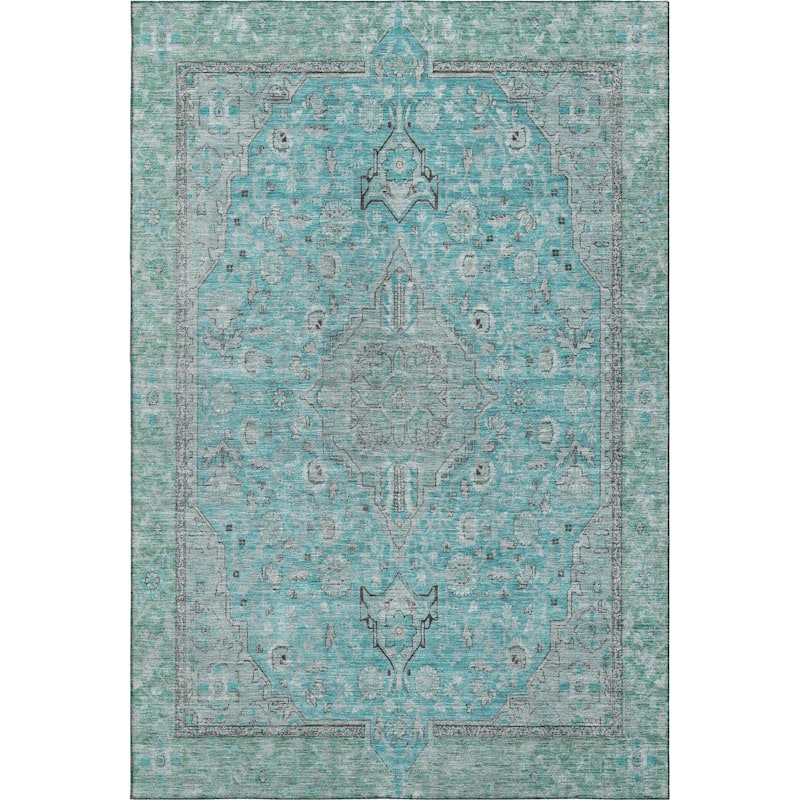 Premium Washable Super Soft Vintage Traditional Mayfield Rug