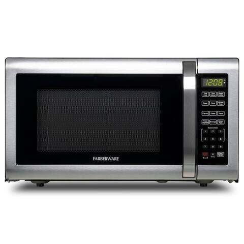 1.6 Microwave Oven, Brushed Stainless Steel