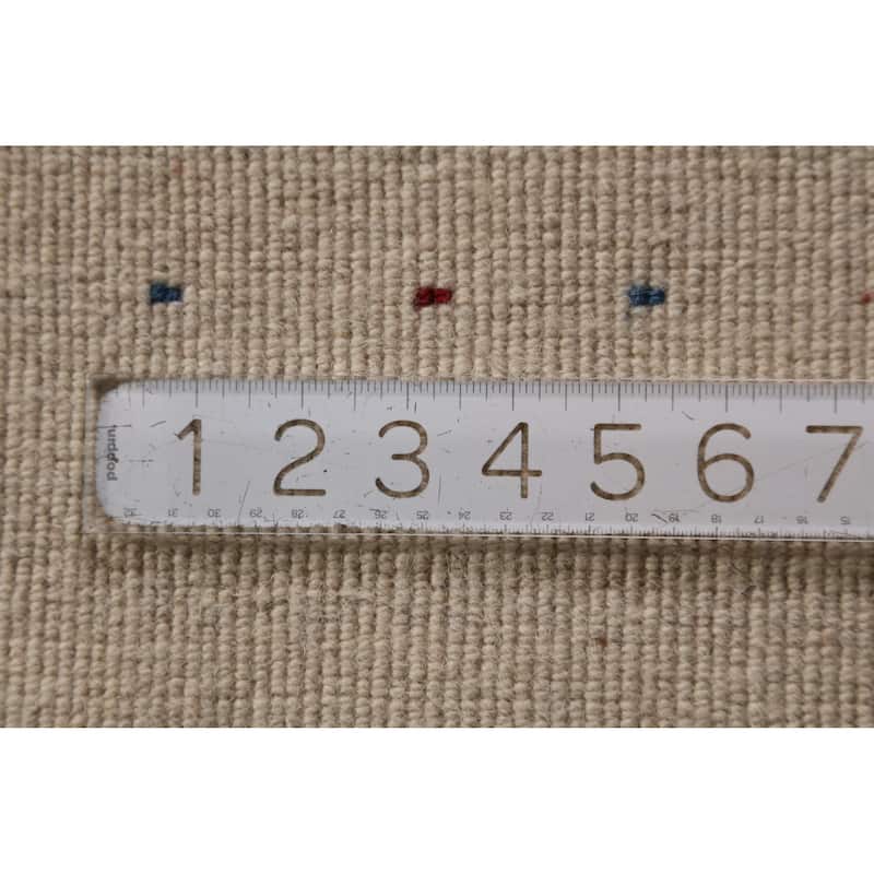 Little Animals Tribal Gabbeh Indian Rug Hand-Knotted Wool Carpet - 4'0" x 6'0"