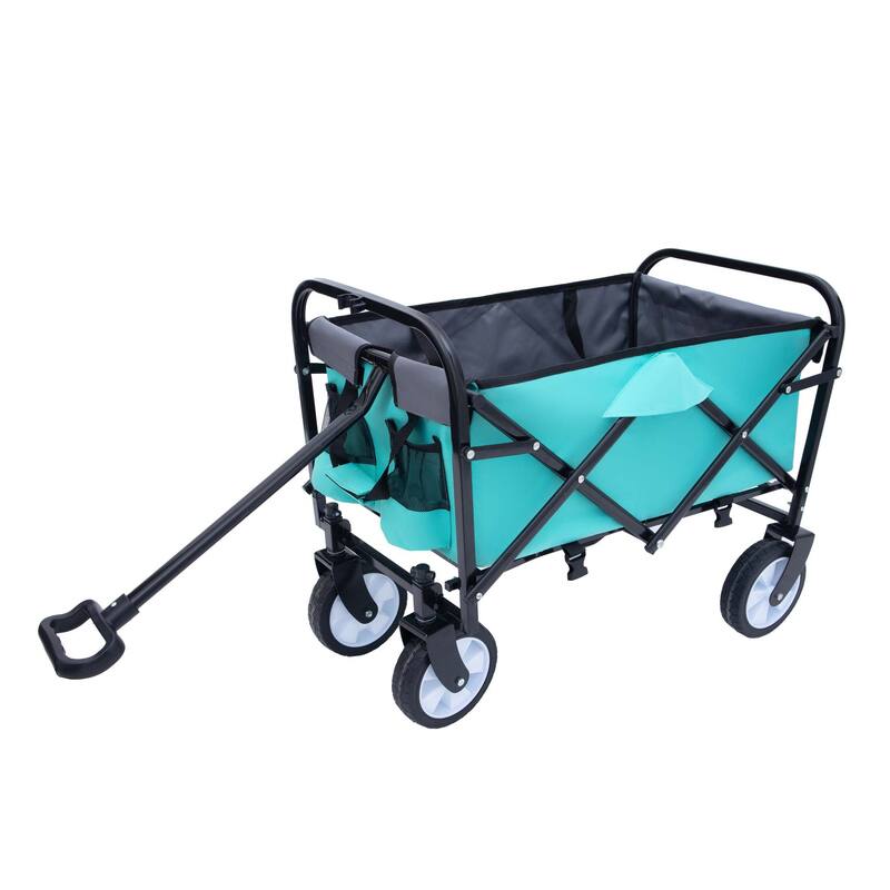 2.1 cu ft. Steel Foldable Wagon Cart