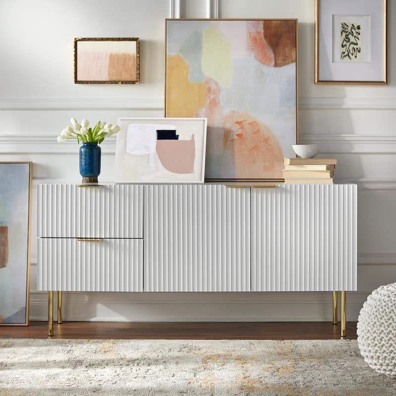 Lifestorey Valen Large Buffet - White