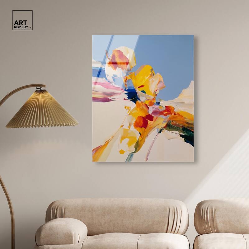 Flippant Bloom II Acrylic by Art Remedy, Ready to Hang