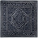 preview thumbnail 31 of 188, SAFAVIEH Adirondack Cheyenne Rustic Oriental Medallion Rug 12' Square - Navy/Ivory