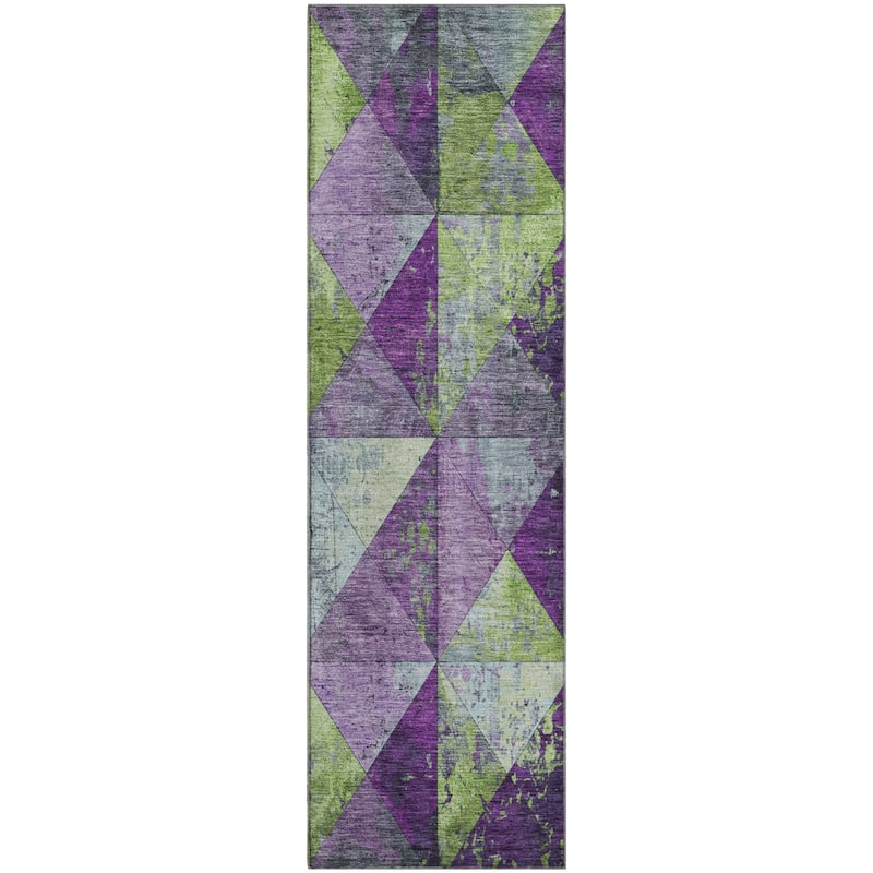 Premium Washable Super Soft Diamond Mosaic Mayfield Rug