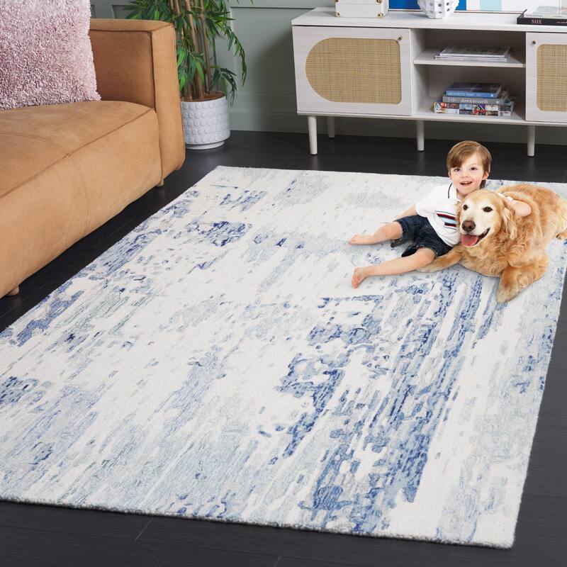 SAFAVIEH Handmade Metro Hayam French Country Wool Rug