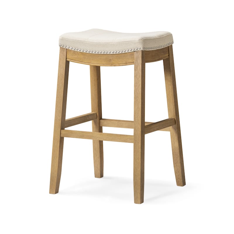 Maven Lane Sophia Saddle Kitchen Dining Stool